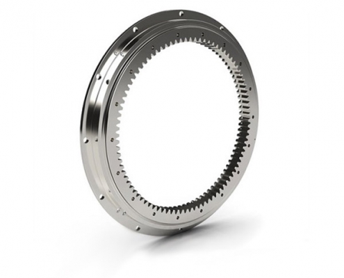 Four point contact ball slewing bearings